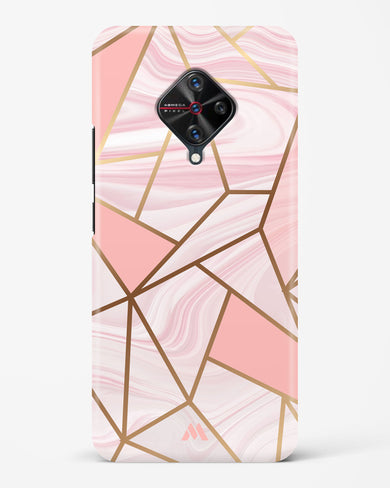 Liquid Marble in Pink Hard Case Phone Cover (Vivo)