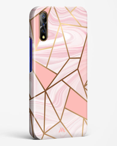 Liquid Marble in Pink Hard Case Phone Cover (Vivo)