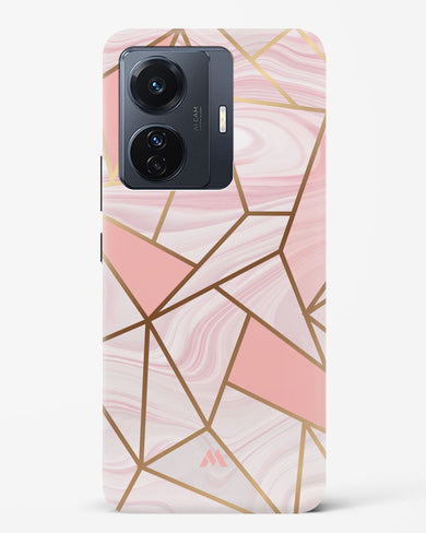 Liquid Marble in Pink Hard Case Phone Cover (Vivo)