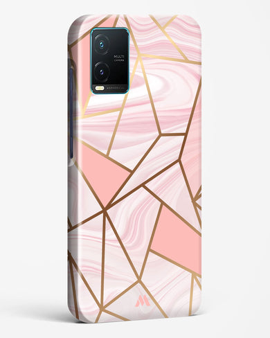 Liquid Marble in Pink Hard Case Phone Cover (Vivo)