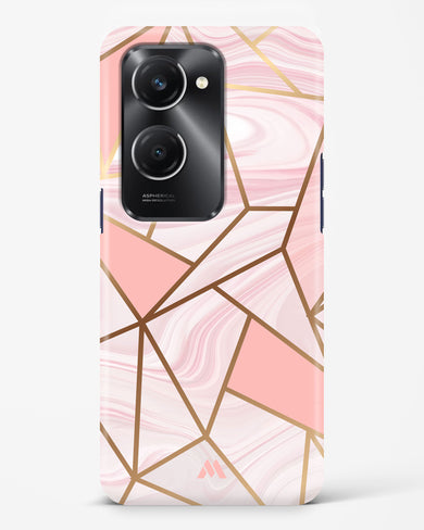Liquid Marble in Pink Hard Case Phone Cover (Vivo)