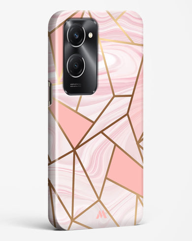 Liquid Marble in Pink Hard Case Phone Cover (Vivo)