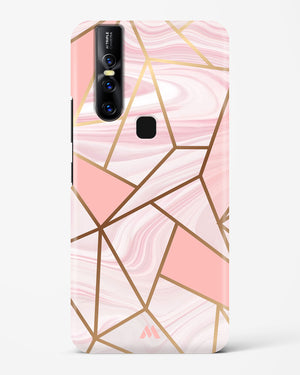 Liquid Marble in Pink Hard Case Phone Cover-(Vivo)