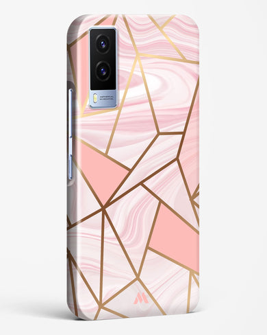 Liquid Marble in Pink Hard Case Phone Cover (Vivo)