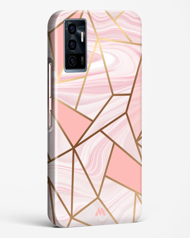 Liquid Marble in Pink Hard Case Phone Cover-(Vivo)