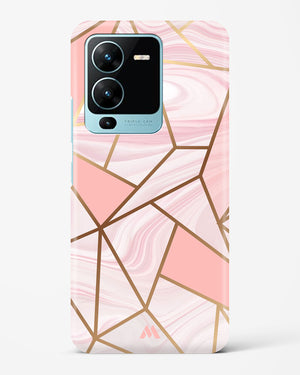 Liquid Marble in Pink Hard Case Phone Cover-(Vivo)