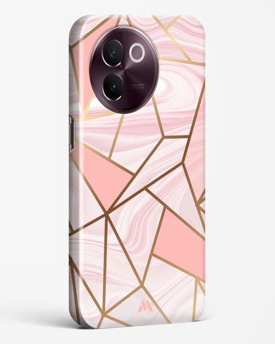 Liquid Marble in Pink Hard Case Phone Cover (Vivo)