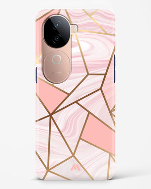 Liquid Marble in Pink Hard Case Phone Cover (Vivo)