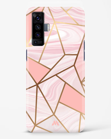 Liquid Marble in Pink Hard Case Phone Cover (Vivo)