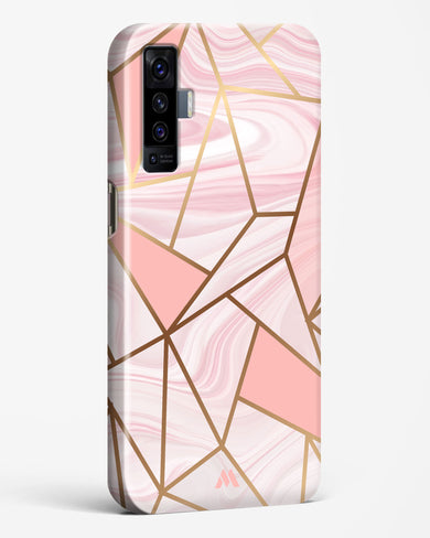 Liquid Marble in Pink Hard Case Phone Cover (Vivo)