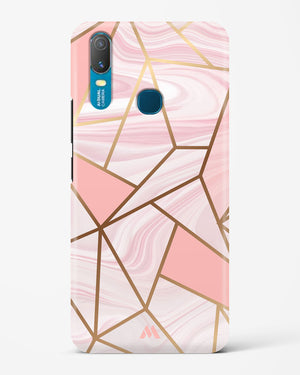 Liquid Marble in Pink Hard Case Phone Cover (Vivo)