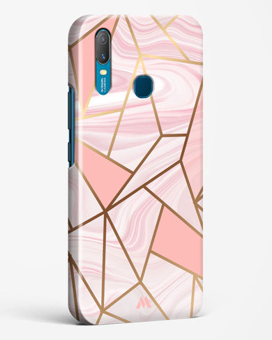 Liquid Marble in Pink Hard Case Phone Cover (Vivo)