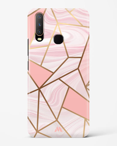 Liquid Marble in Pink Hard Case Phone Cover (Vivo)