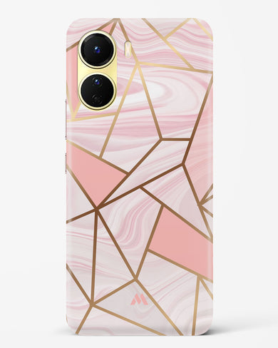 Liquid Marble in Pink Hard Case Phone Cover-(Vivo)