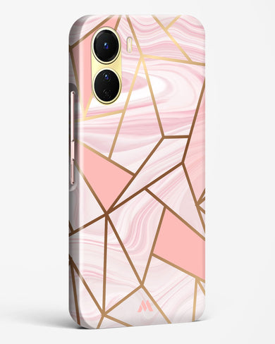 Liquid Marble in Pink Hard Case Phone Cover-(Vivo)