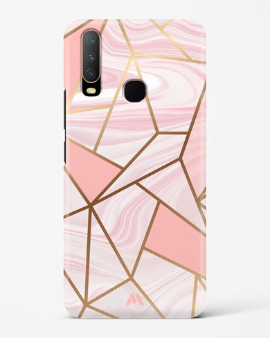 Liquid Marble in Pink Hard Case Phone Cover (Vivo)