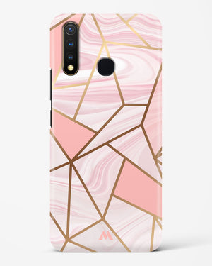 Liquid Marble in Pink Hard Case Phone Cover (Vivo)