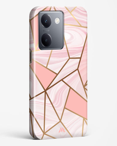 Liquid Marble in Pink Hard Case Phone Cover (Vivo)