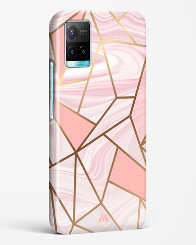 Liquid Marble in Pink Hard Case Phone Cover (Vivo)