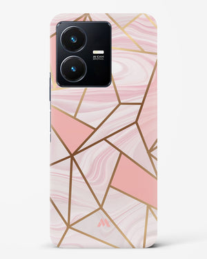 Liquid Marble in Pink Hard Case Phone Cover-(Vivo)