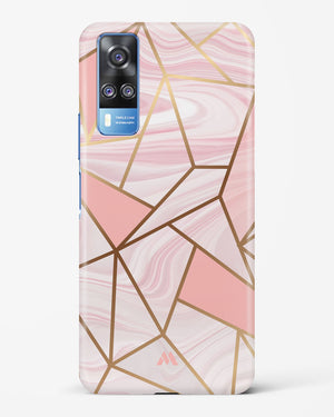 Liquid Marble in Pink Hard Case Phone Cover-(Vivo)