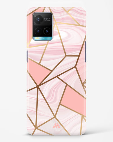 Liquid Marble in Pink Hard Case Phone Cover (Vivo)