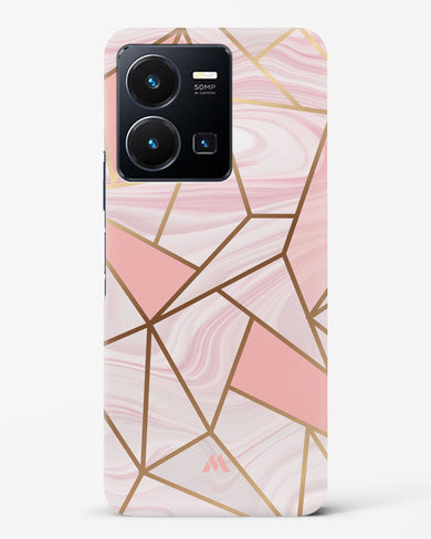 Liquid Marble in Pink Hard Case Phone Cover-(Vivo)