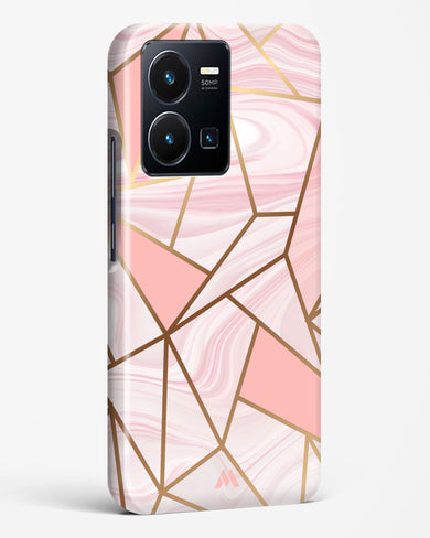 Liquid Marble in Pink Hard Case Phone Cover-(Vivo)