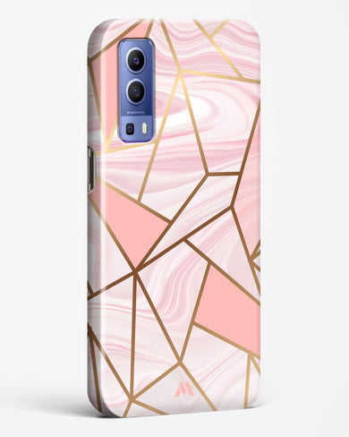 Liquid Marble in Pink Hard Case Phone Cover (Vivo)