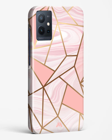 Liquid Marble in Pink Hard Case Phone Cover (Vivo)