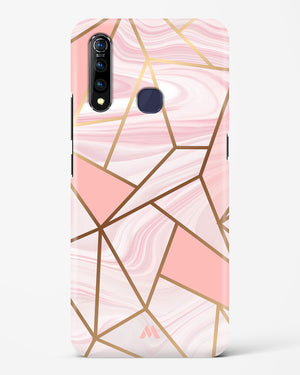 Liquid Marble in Pink Hard Case Phone Cover (Vivo)