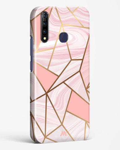 Liquid Marble in Pink Hard Case Phone Cover (Vivo)