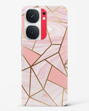 Liquid Marble in Pink Hard Case Phone Cover (Vivo)