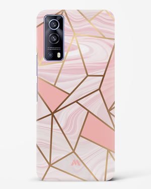 Liquid Marble in Pink Hard Case Phone Cover (Vivo)