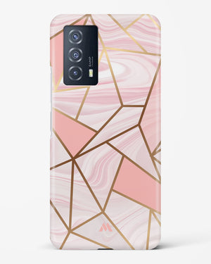 Liquid Marble in Pink Hard Case Phone Cover (Vivo)