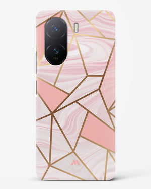 Liquid Marble in Pink Hard Case Phone Cover-(Vivo)