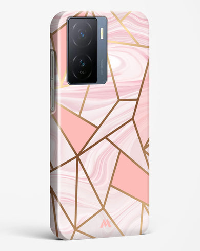 Liquid Marble in Pink Hard Case Phone Cover (Vivo)