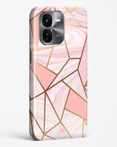 Liquid Marble in Pink Hard Case Phone Cover (Vivo)