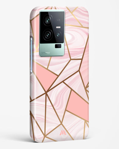 Liquid Marble in Pink Hard Case Phone Cover (Vivo)
