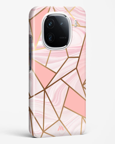 Liquid Marble in Pink Hard Case Phone Cover (Vivo)