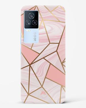 Liquid Marble in Pink Hard Case Phone Cover-(Vivo)