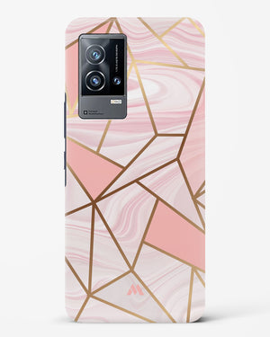 Liquid Marble in Pink Hard Case Phone Cover-(Vivo)