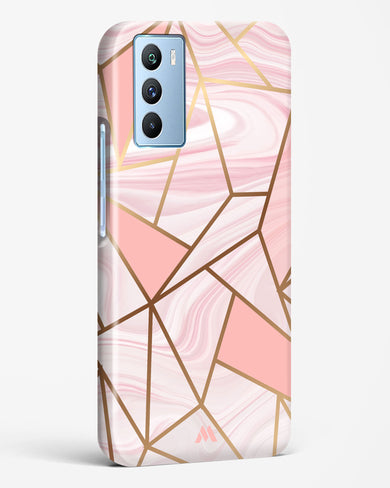 Liquid Marble in Pink Hard Case Phone Cover (Vivo)