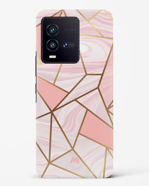 Liquid Marble in Pink Hard Case Phone Cover-(Vivo)