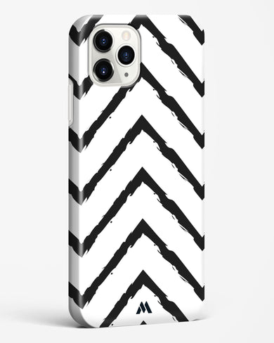 Calligraphic Zig Zags Hard Case Phone Cover (Apple)