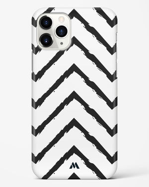 Calligraphic Zig Zags Hard Case Phone Cover (Apple)