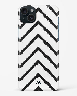 Calligraphic Zig Zags Hard Case Phone Cover (Apple)