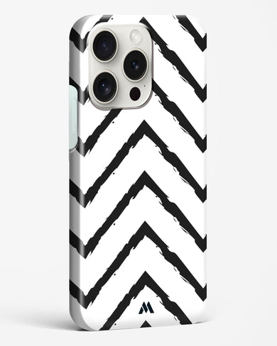 Calligraphic Zig Zags Hard Case Phone Cover (Apple)