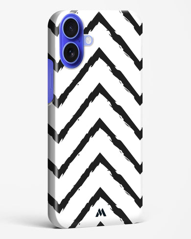 Calligraphic Zig Zags Hard Case Phone Cover (Apple)