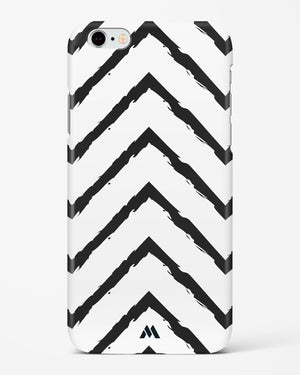 Calligraphic Zig Zags Hard Case Phone Cover (Apple)